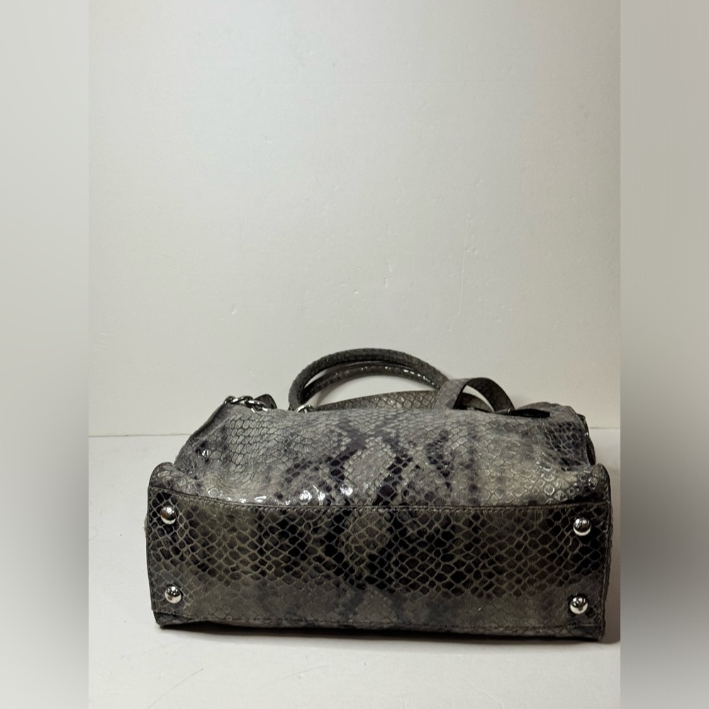 Michael Kors Large Hamilton Python-Print Leather … - image 8